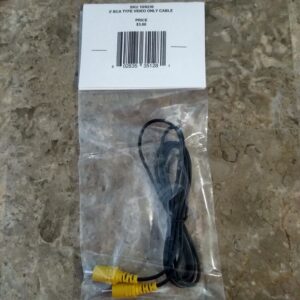 3′ RCA Type Video ONLY Cable