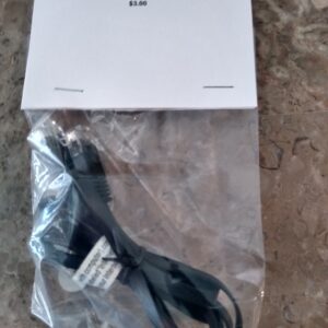 4' Flat Ethernet Cord Black