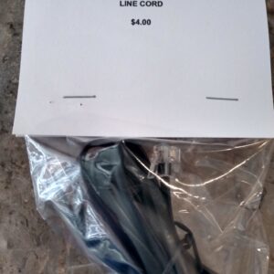 6′ Black Telephone Line Cord