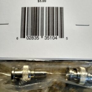BNC Male 50 OHM Terminator (2 PK)
