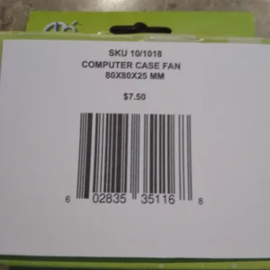 Computer Case Fan 80x80x25MM