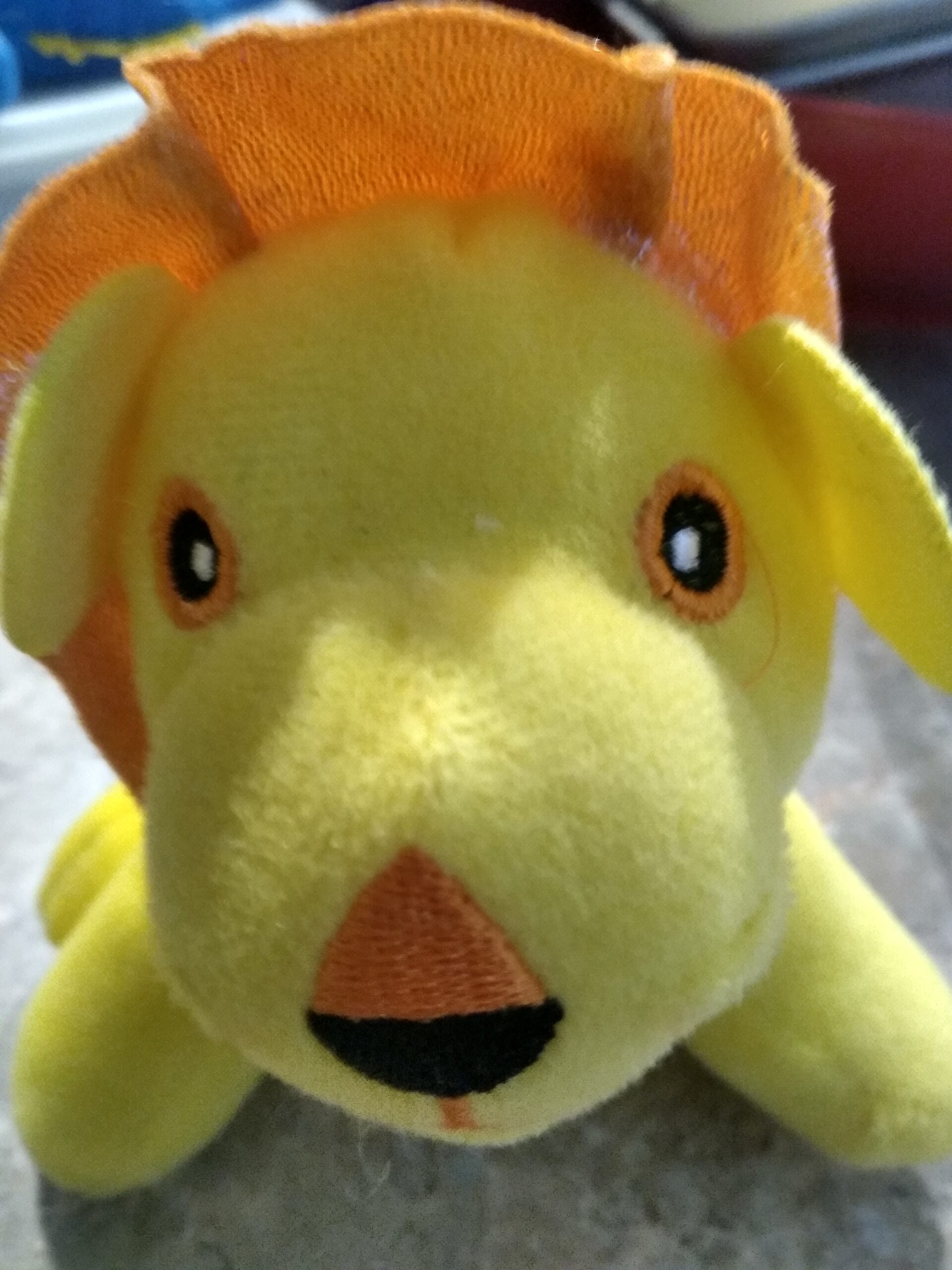 4" Stuffed Lion